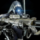 Illustration for article titled If This iMass Effect/i Legion Figure Has A Soul, Its Made Of Plastic